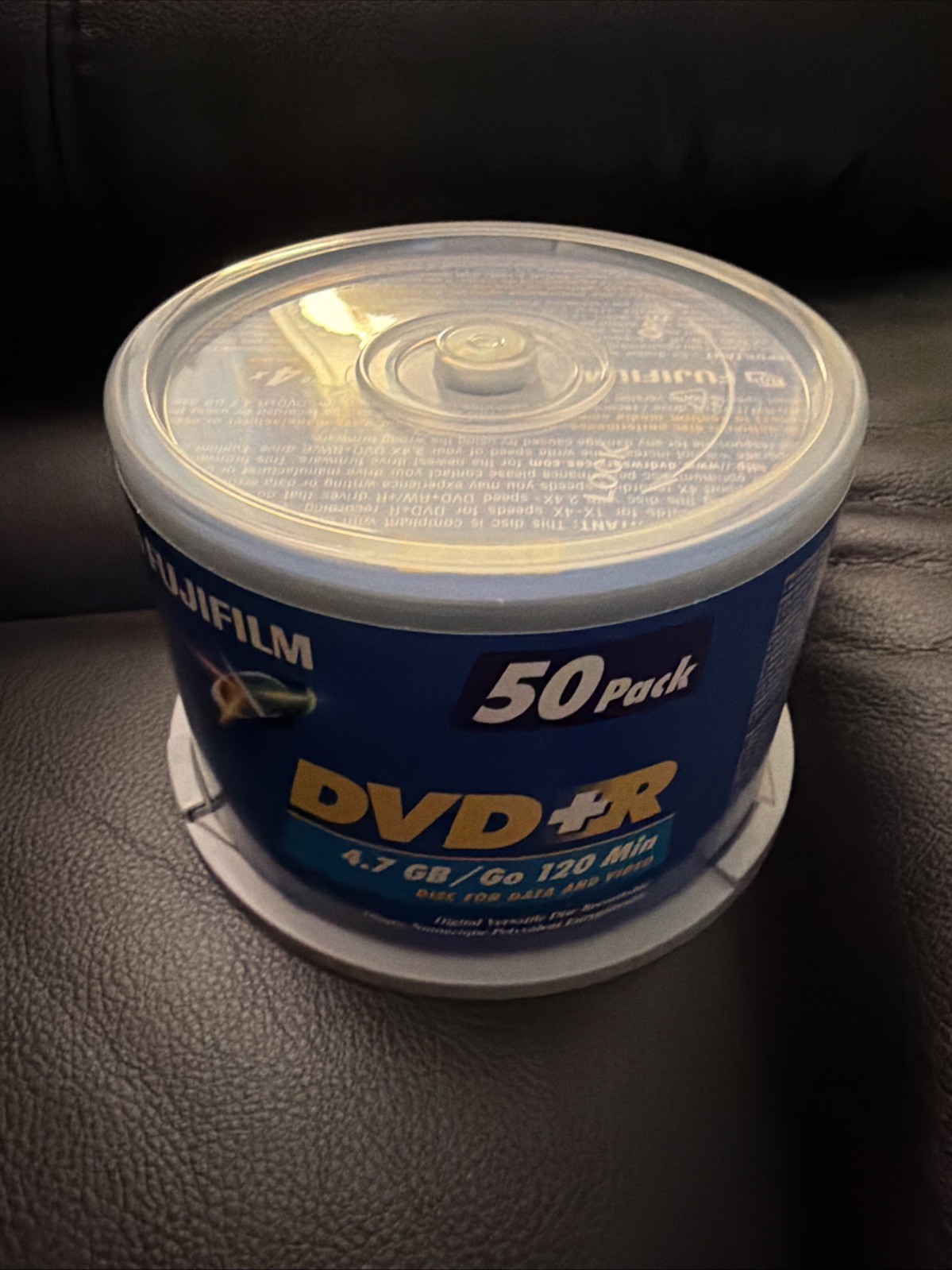 Fuji Film DVD-R 4.7 GB/Go 120 Minutes - 25 Pack - New Sealed