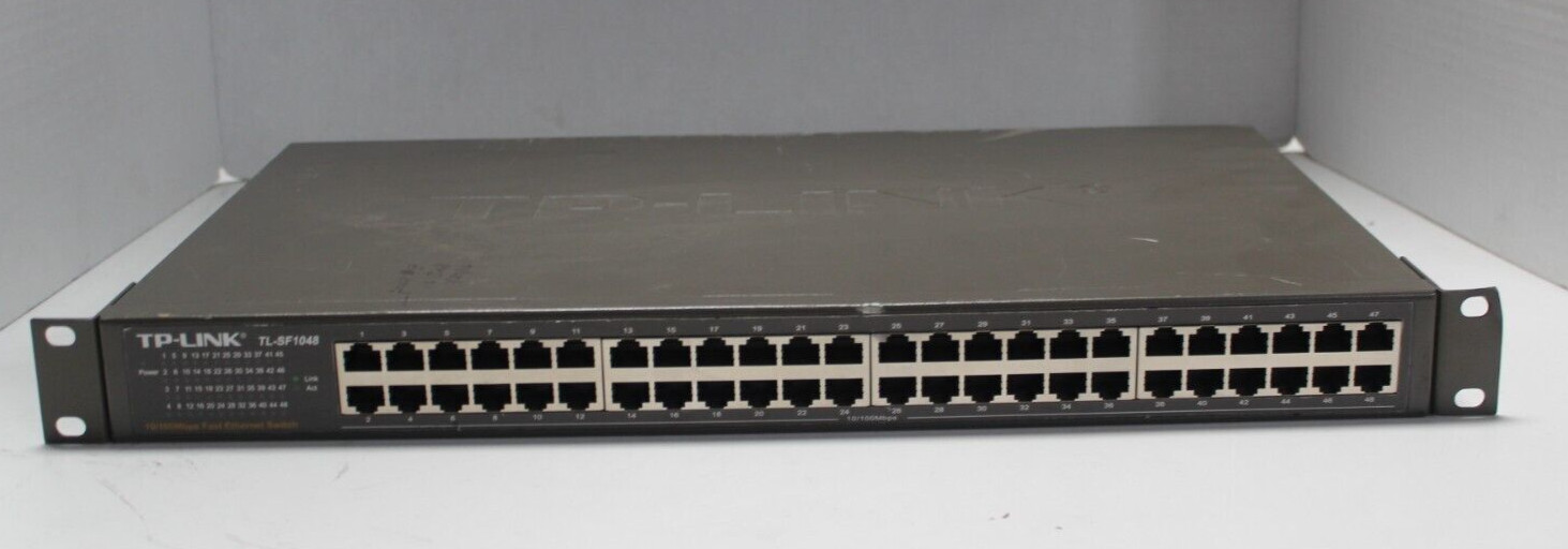 TP-LINK Technologies TP-Link (TL-SF1048) 48-Ports Rack-Mountable Ethernet Switch