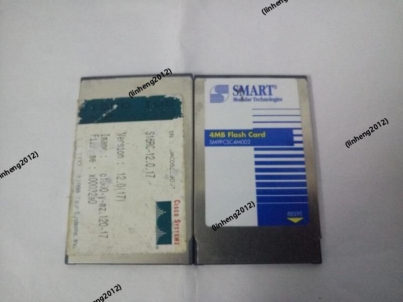 Smart 4MB Flash Card PCMCIA PC Memory Card SM9FCSC4M002
