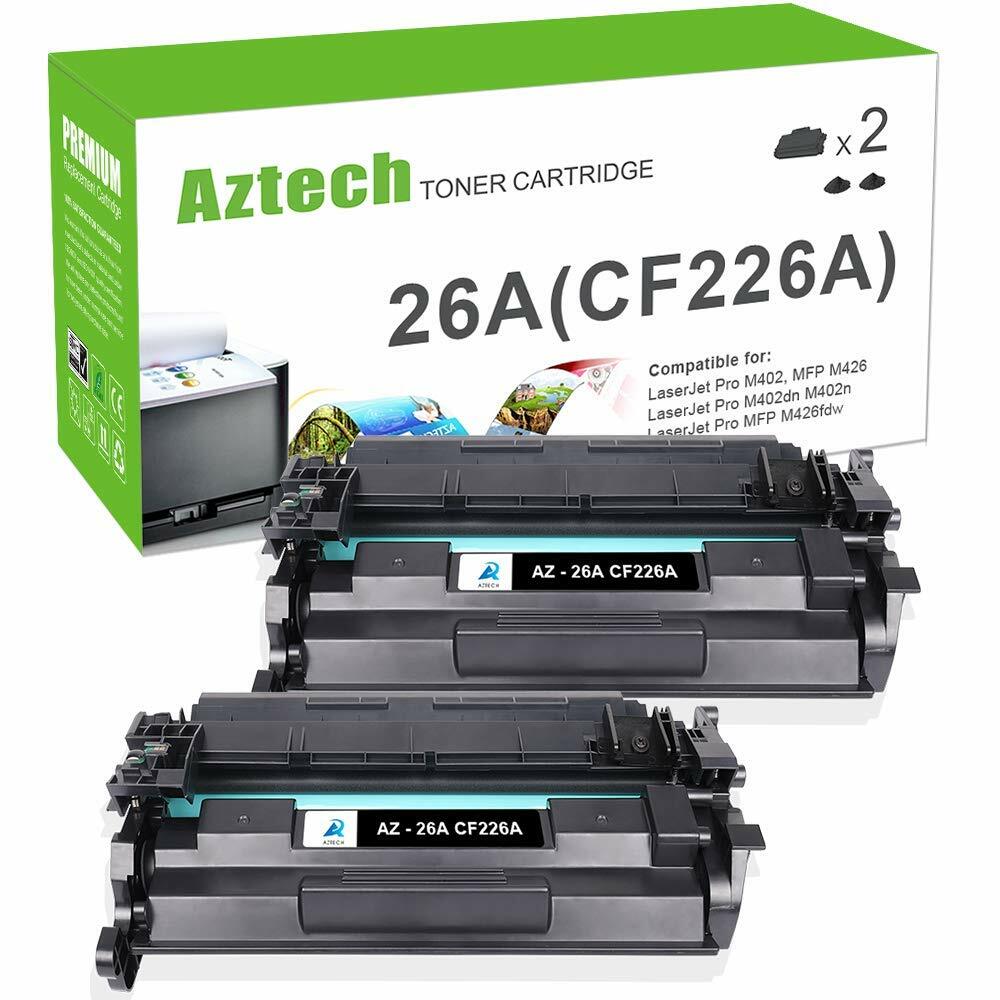 2x CF226A Ink Toner Compatible with HP 26A LaserJet Pro M402dn M402n M426fdw MFP