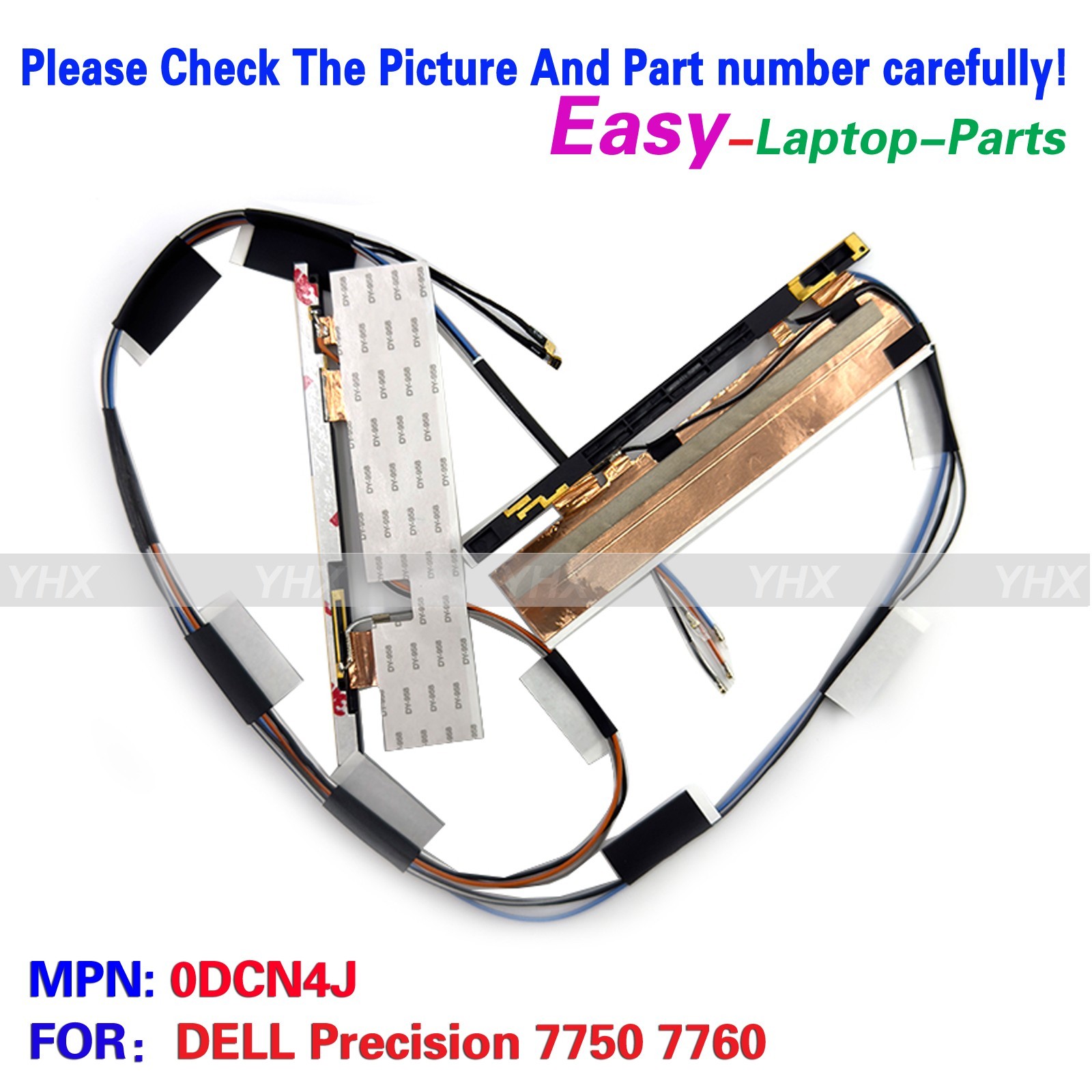 New For DELL Precision 7750 7760 ANTENNA 0DCN4J