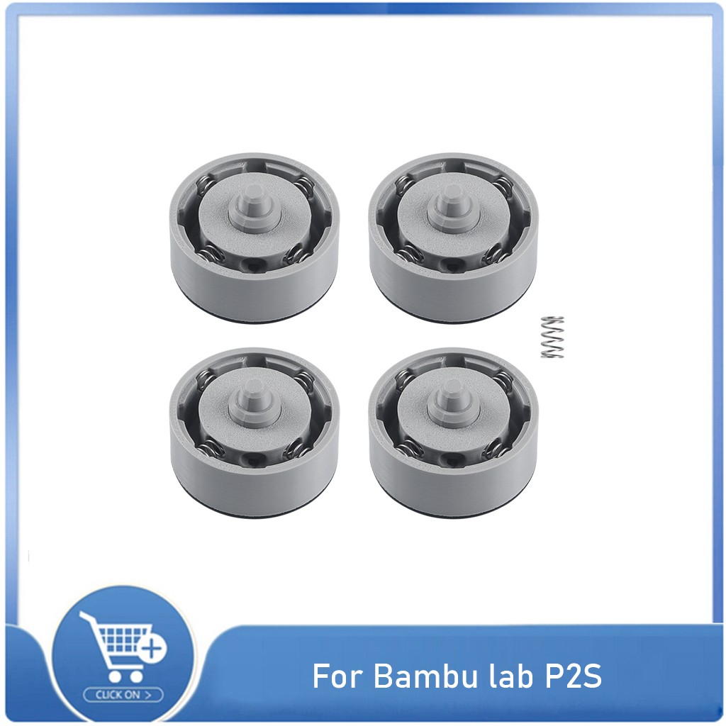 Anti-Vibration Feet For Bambu Lab P2S Shock-Absorbing 3D Printer Foot Pads ADE
