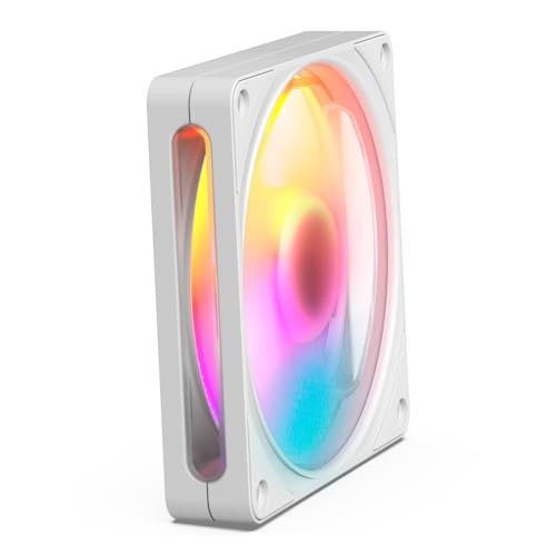 NZXT F120 RGB v2 White PC Case Fan RF-R212S-WF FN2784