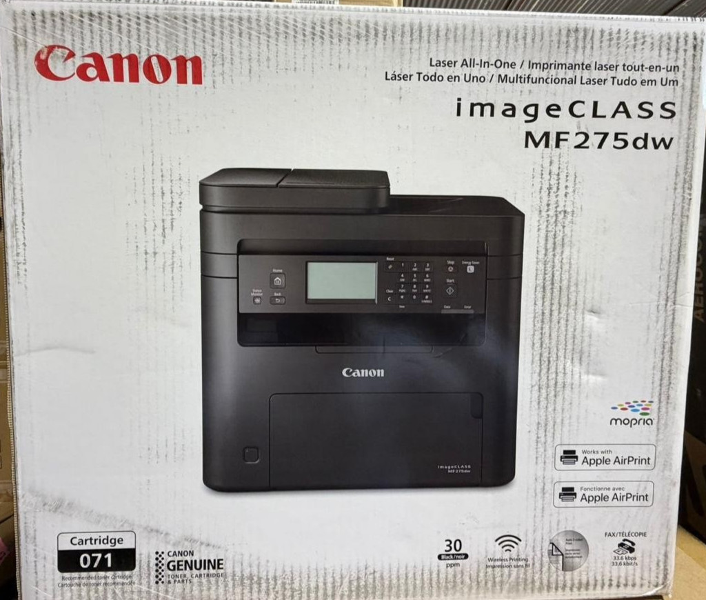 Canon imageCLASS MF275dw Wireless All-in-One Laser Printer