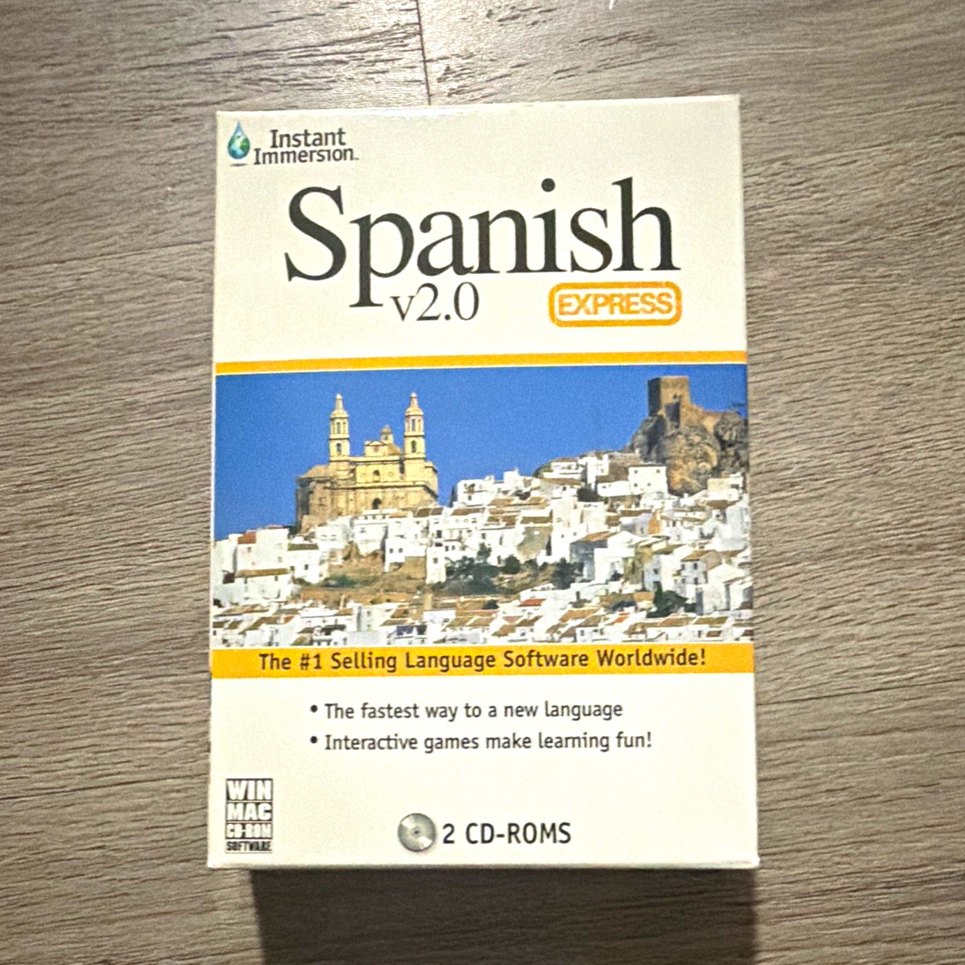Instant Immersion Spanish v2.0 Express Language Course — 2 CD-ROMs Win/Mac