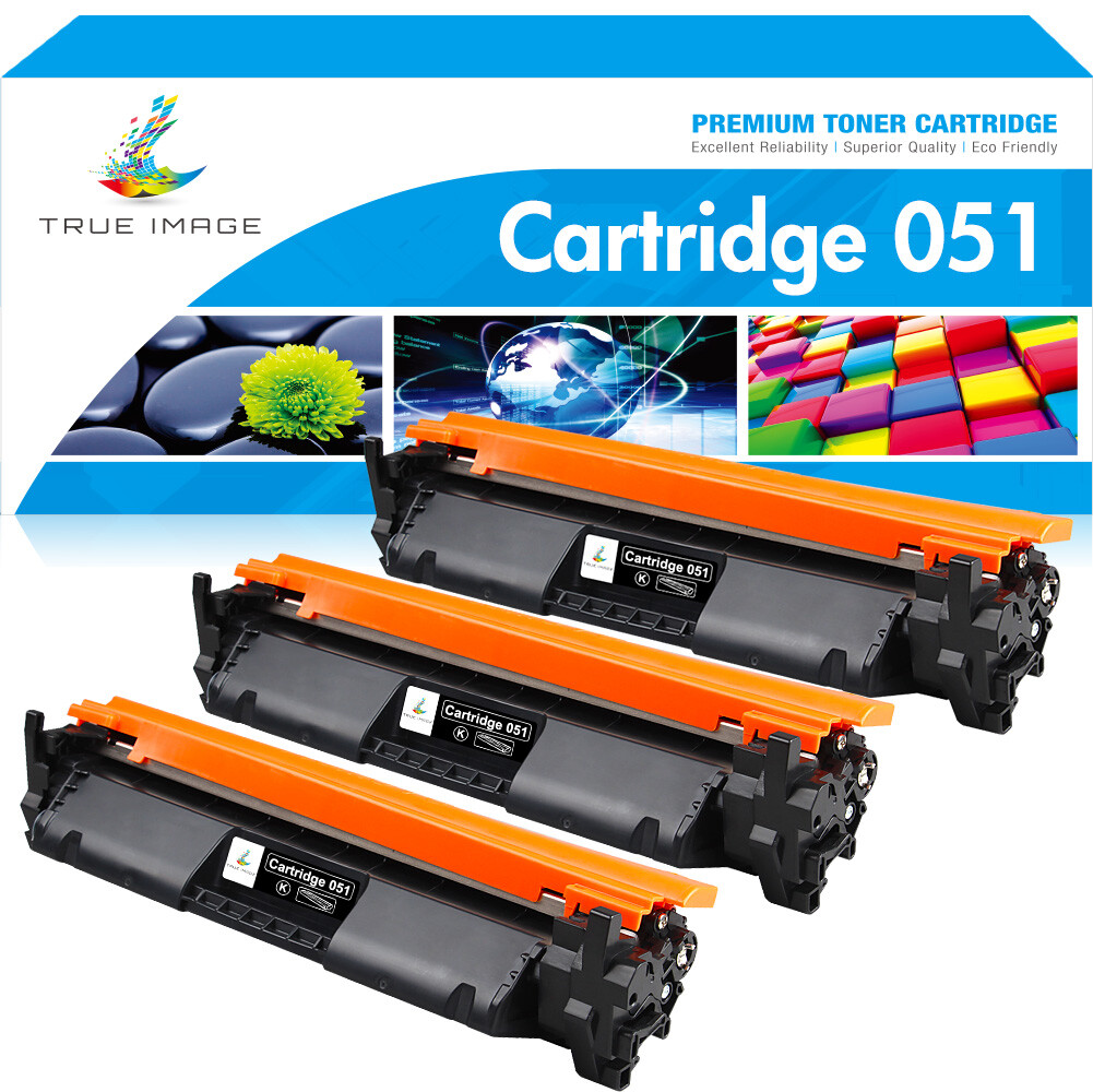 3x CRG-051 New Toner Compatible for Canon 051 LBP161dn MF264dw MF267dw MF269dw