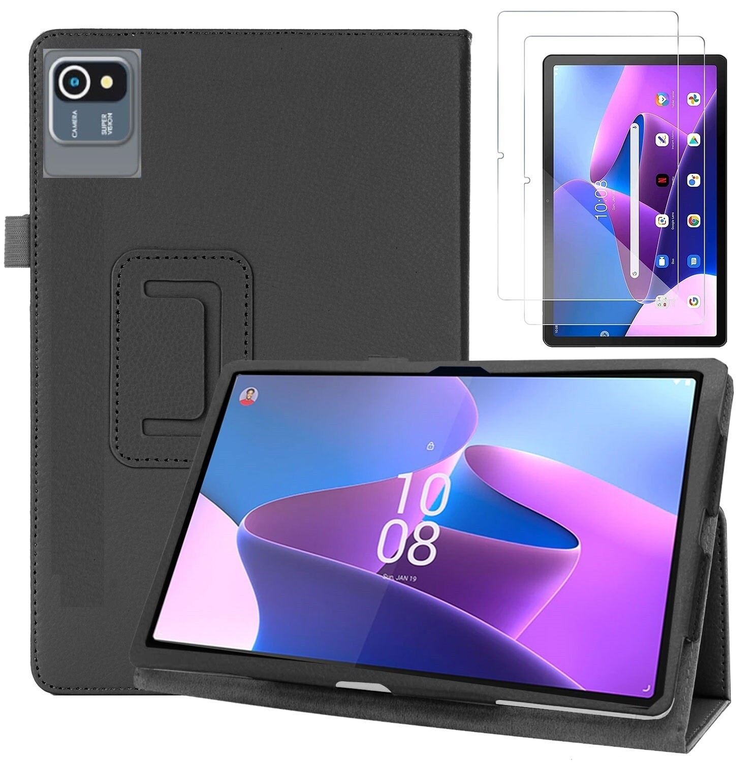 Case For BYYBUO SmartPad A10_L Tablet 10.1 inch Cover Lightweight Folding Stand