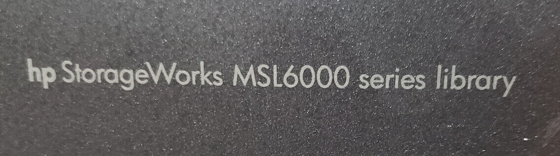 AD609B - HP StorageWorks MSL6030 