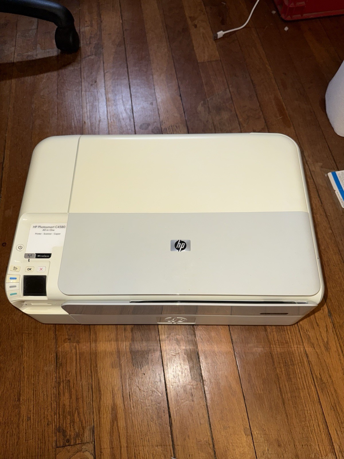 HP Photosmart C4580 All-In-One Inkjet Printer Used No Cord See Description