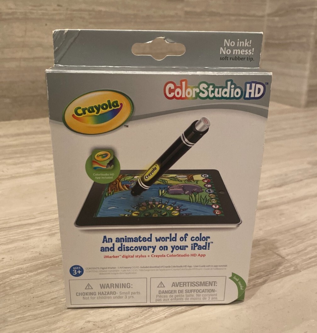 Crayola Color Studio HD iMarker Digital Stylus +Crayola ColorStudio HD App NEW