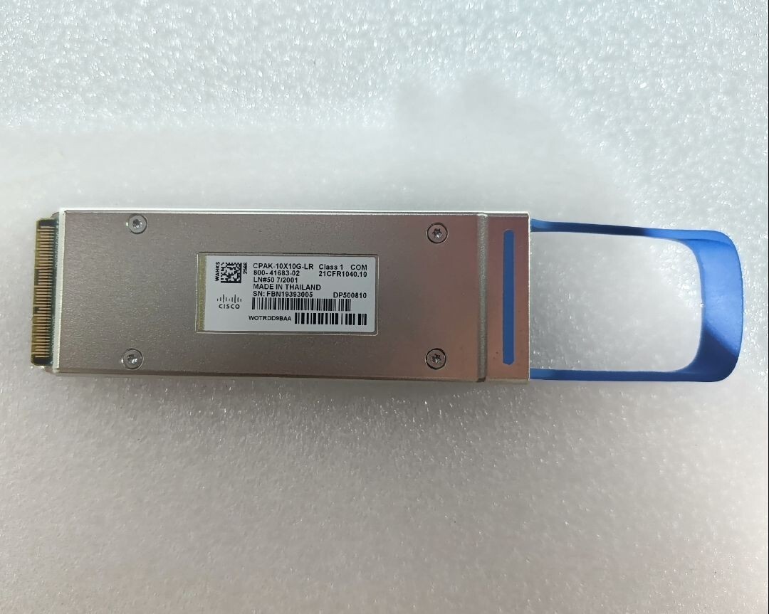 1pcs Cisco CPAK-10X10G-LR 800-41683-02 10x10Gb/s SMF SFP Optical Transceiver