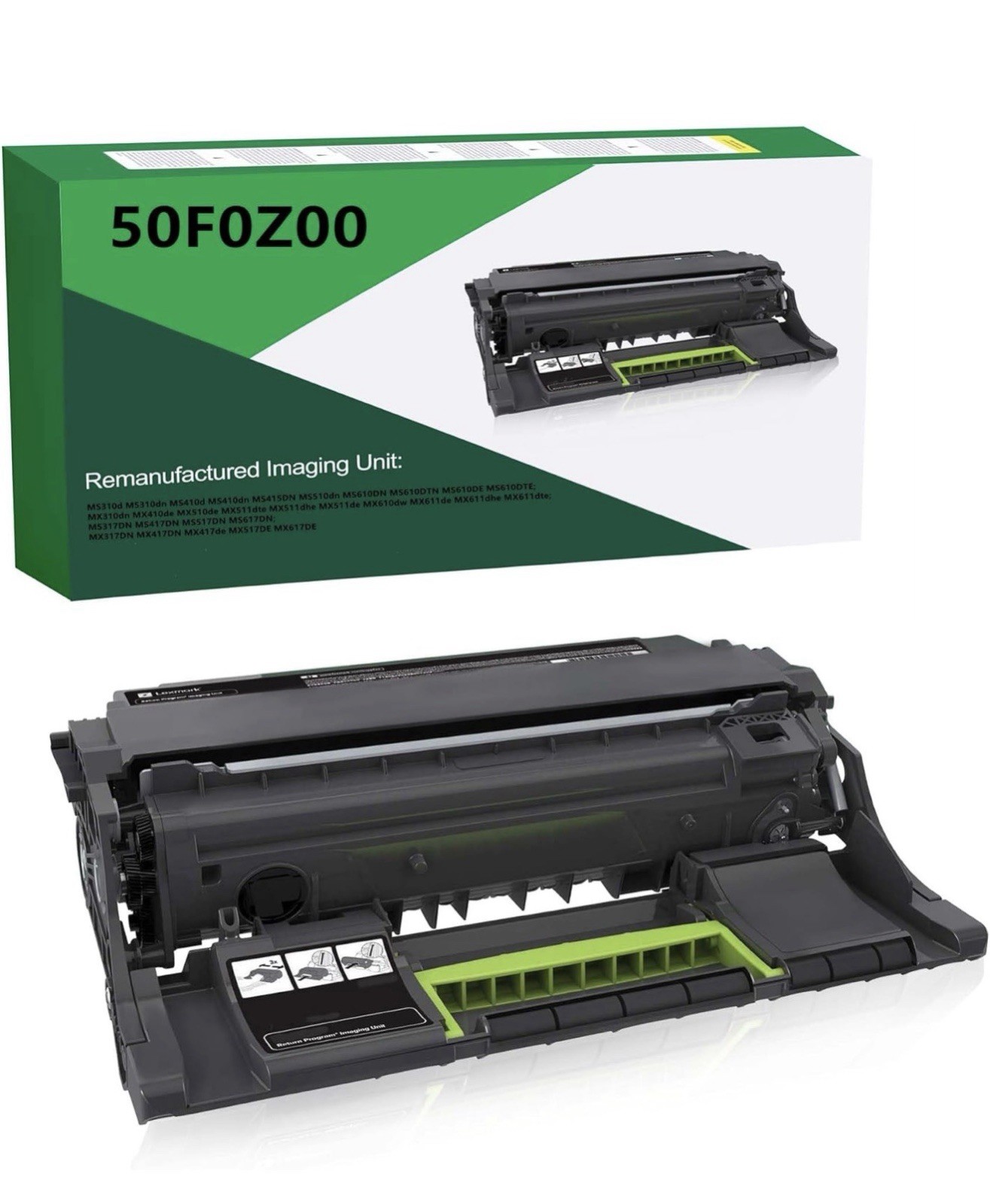Lexmark 50F0Z00 Black Imaging Drum Unit 