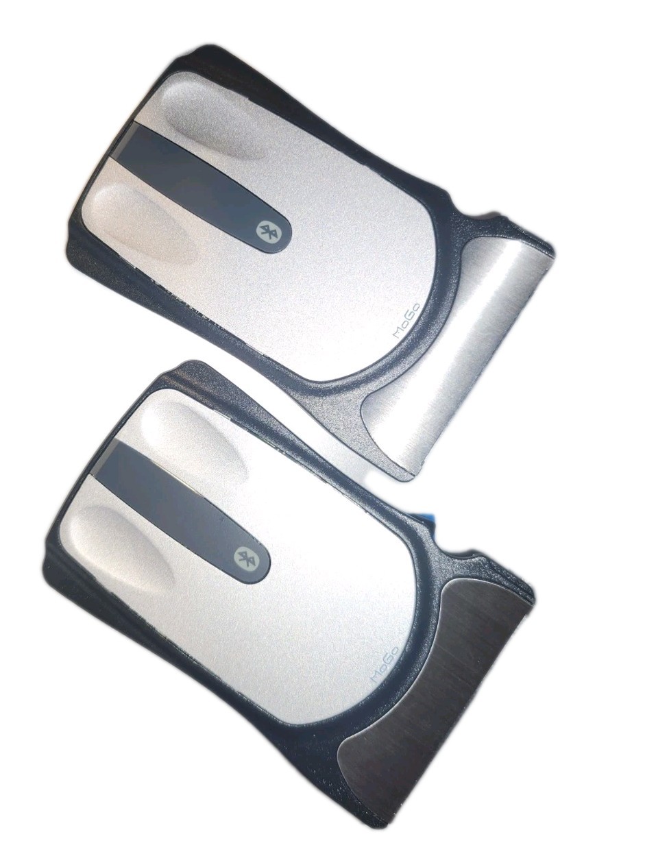 2x Newton Peripherals MoGo MG100 STORABLE BT Mouse Fits IN Laptop cf port