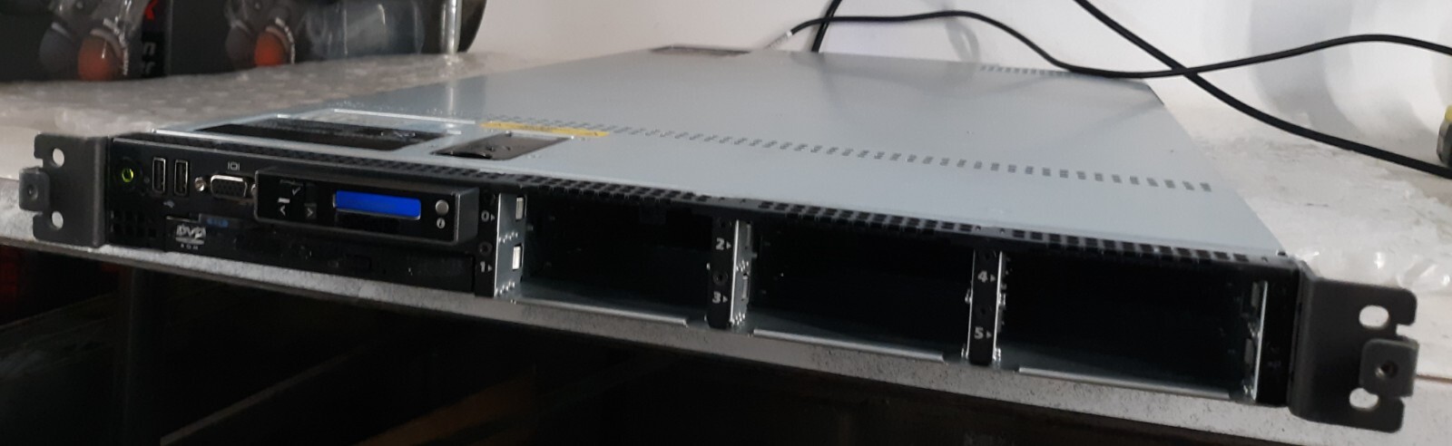 Dell PowerEdge R610 Server 2x Intel Xeon E5620+6x Micron 2GB PC3L-10600E+2x PSU