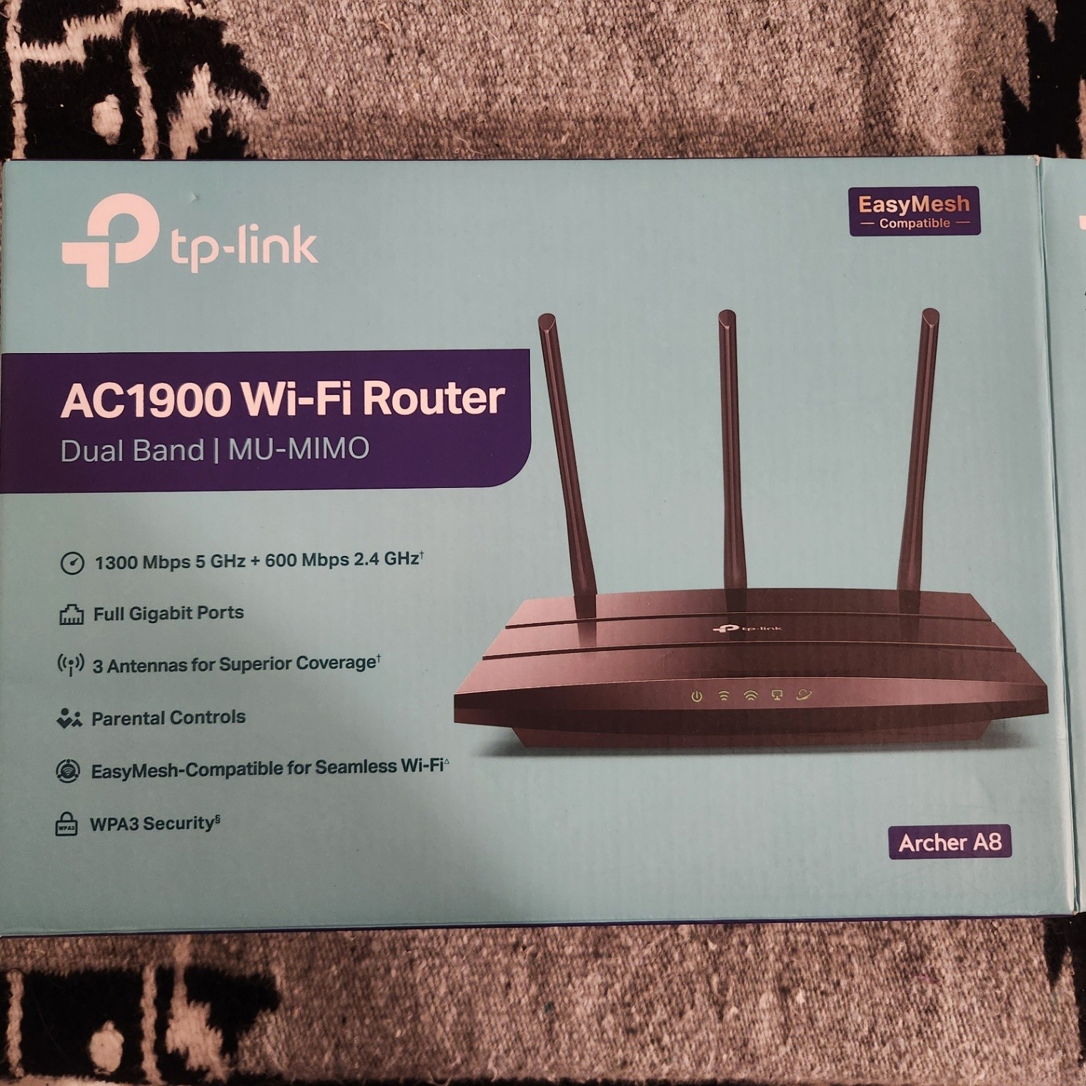 TP-Link Archer A8 AC1900 Router Power Adapter