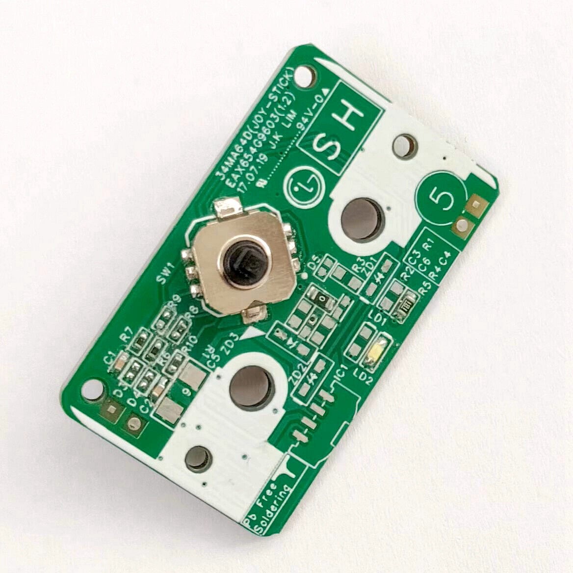 1PCS FOR MONITORS 34MA64D EAX65469603 MENU JOYSTICK CONTROL BOARD