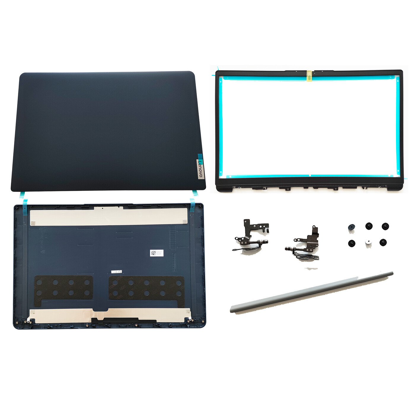 For Lenovo IdeaPad 1 15ADA7 15AMN7 Top Case LCD Back Cover/Hinge/Bezel Blue New