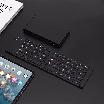 Portable Foldable Bluetooth Keyboard And Mouse Set , Portable Wireless