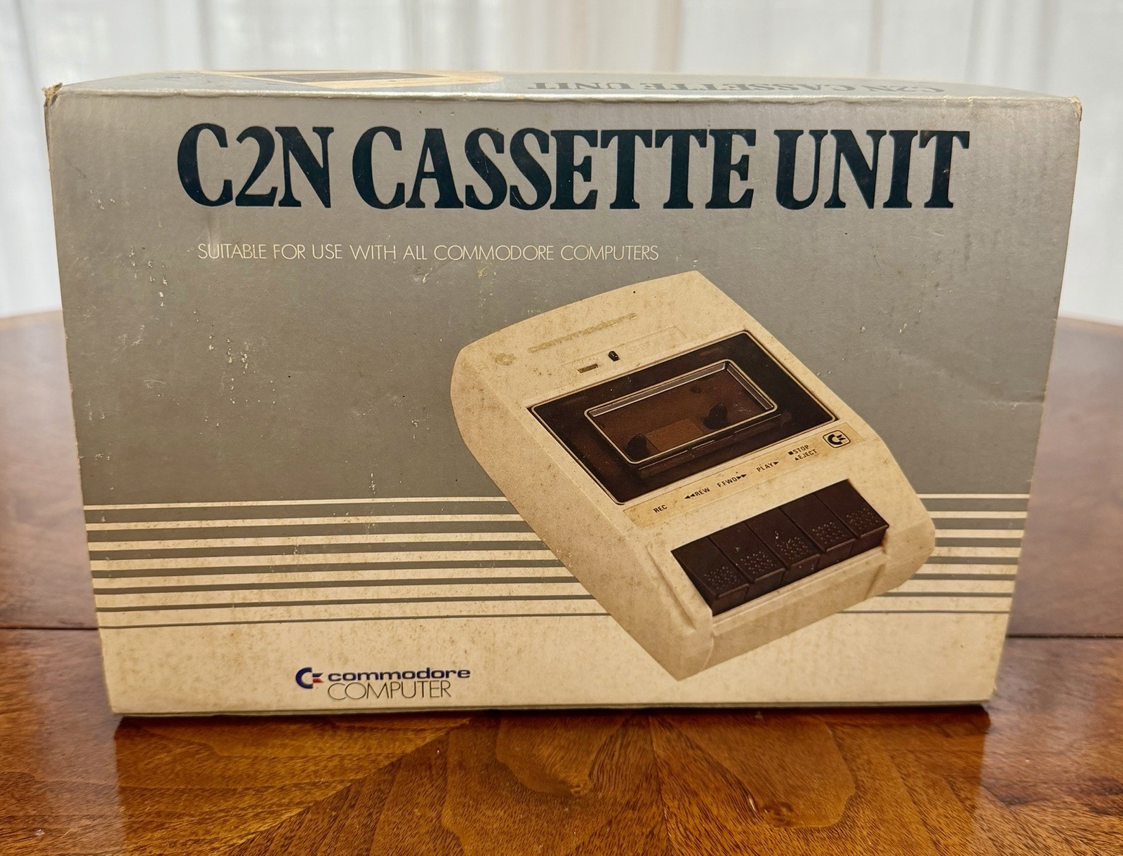 Vintage Commodore Computer C2N Cassette Unit- New in Box