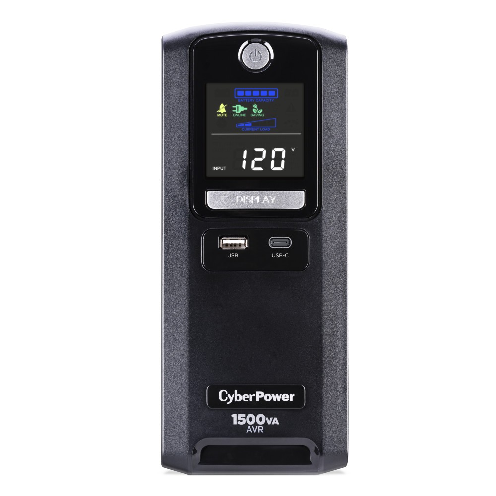 CyberPower LX1500GU3-R 1500VA / 900W Battery Backup UPS - Certified Refurbished