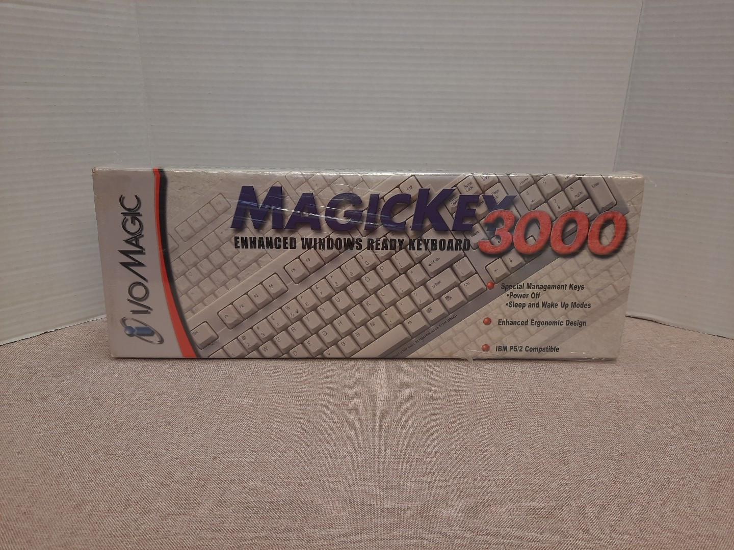 I/O Magic MagicKey 3000 Windows Ready Keyboard Enhanced Ergonomic Design