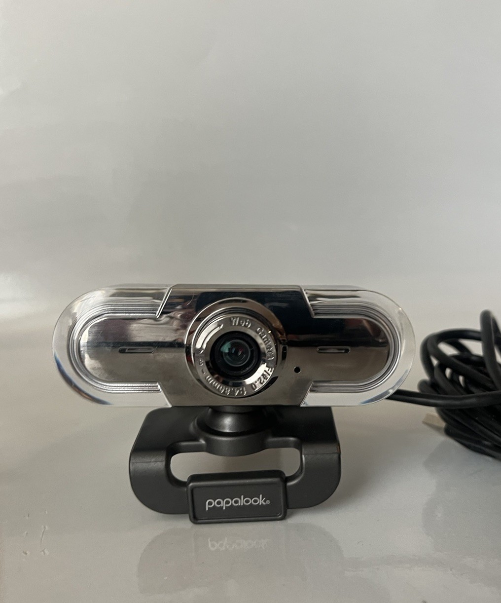 papalook PA452 Full HD 1080P Webcam with Microphone, Plug and Play USB