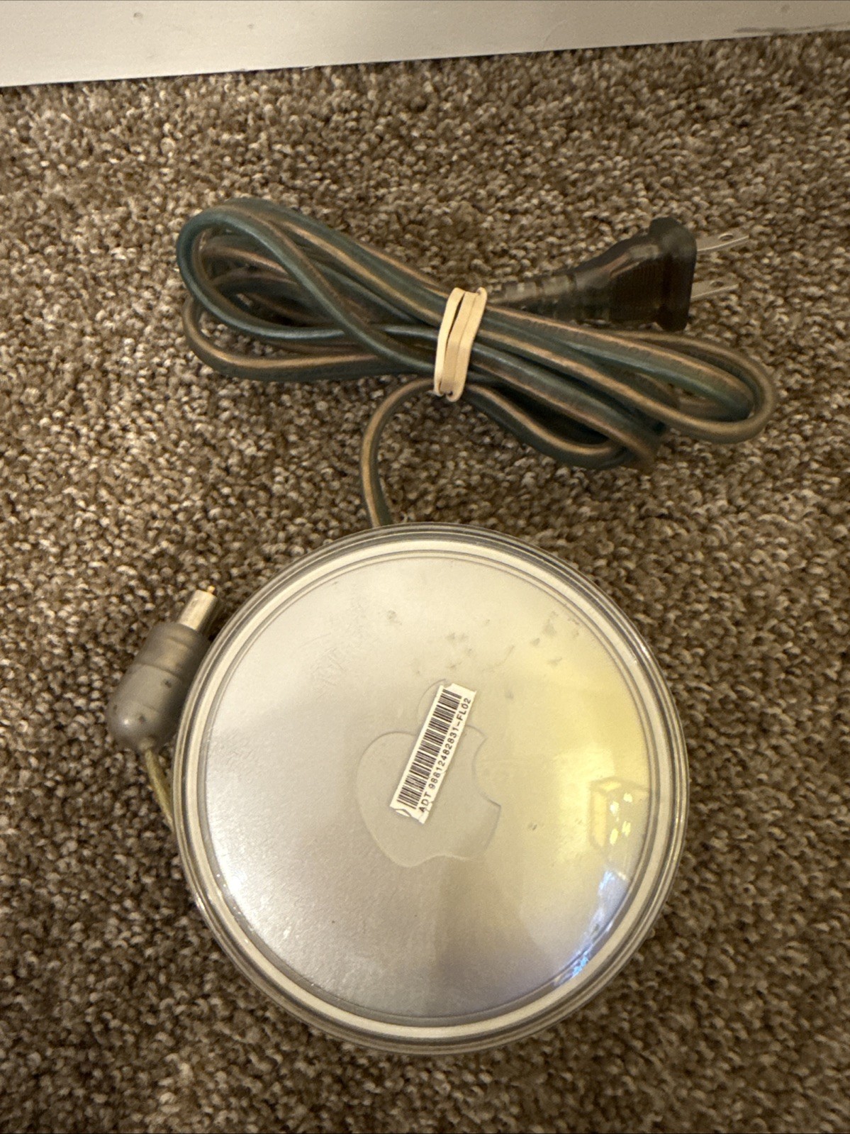 Apple M7332 45W Yoyo Style Power Adapter/Charger for Apple PowerBook *Untested*