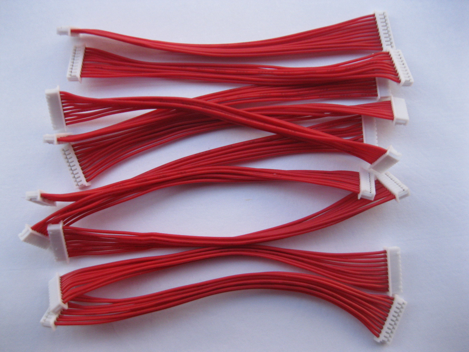 50 pcs 1.25mm Pitch 10Pin Female F-F Connector with 28AWG 100mm 3.9" Leads Cable