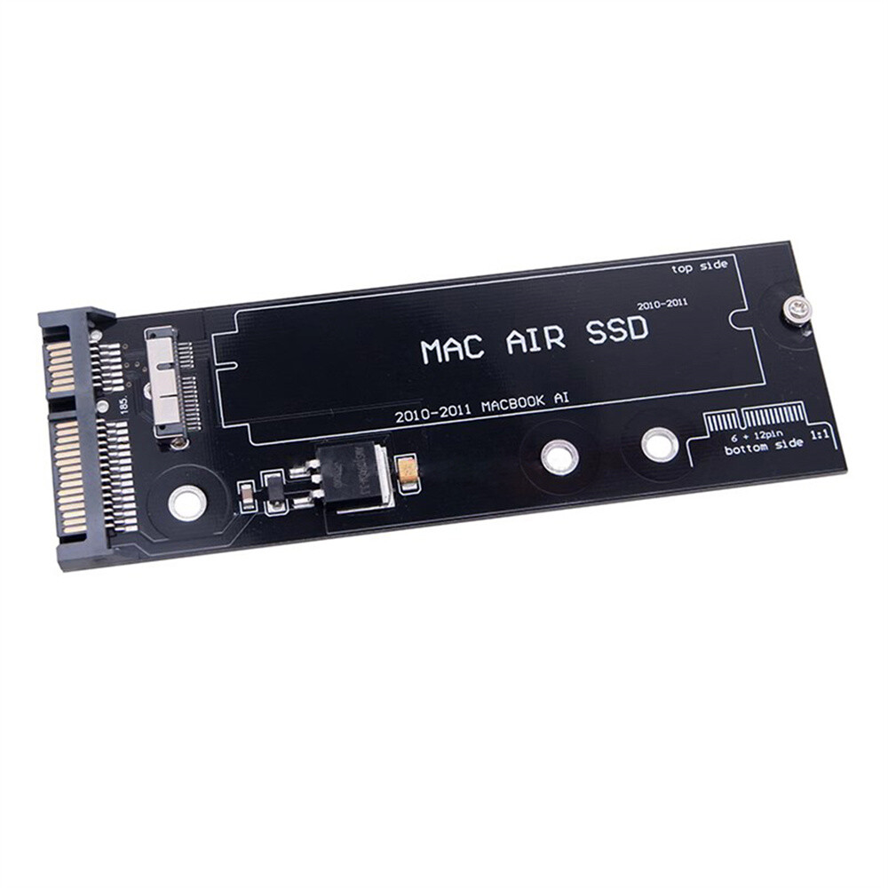 12+6pin SSD HDD to SATA 22Pin Hard Disk Drive PCBA for Mac Air 2010-2011 SSD