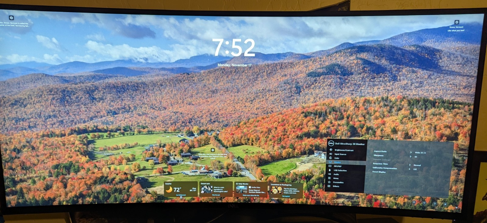 Dell Ultrasharp U3818DW 38" Curved Ultrawide IPS Monitor 3840x1600