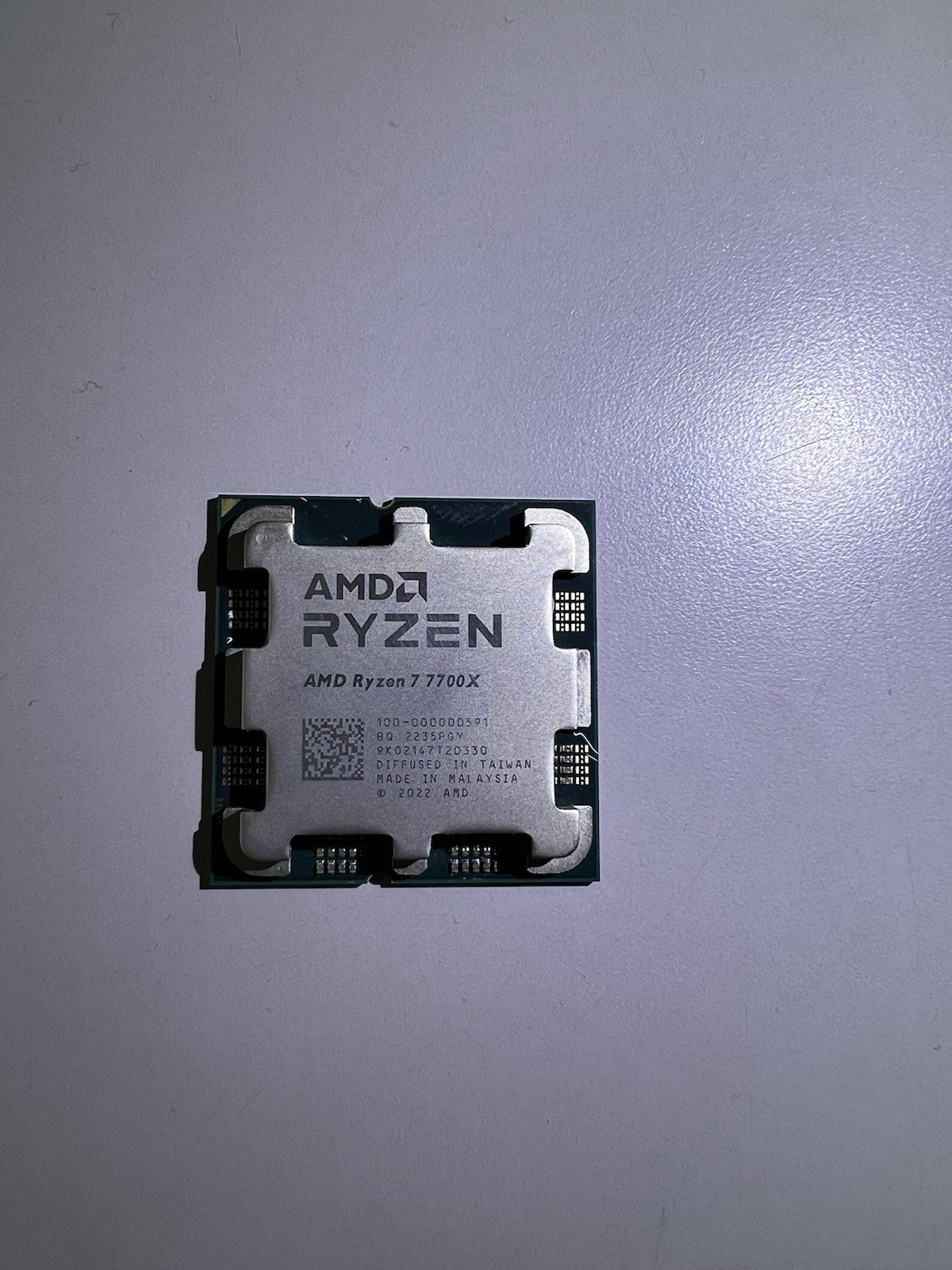 AMD Ryzen 7 7700x Processor (5.4 GHz, 8 Cores, LGA 1718/Socket AM5) Tray -...
