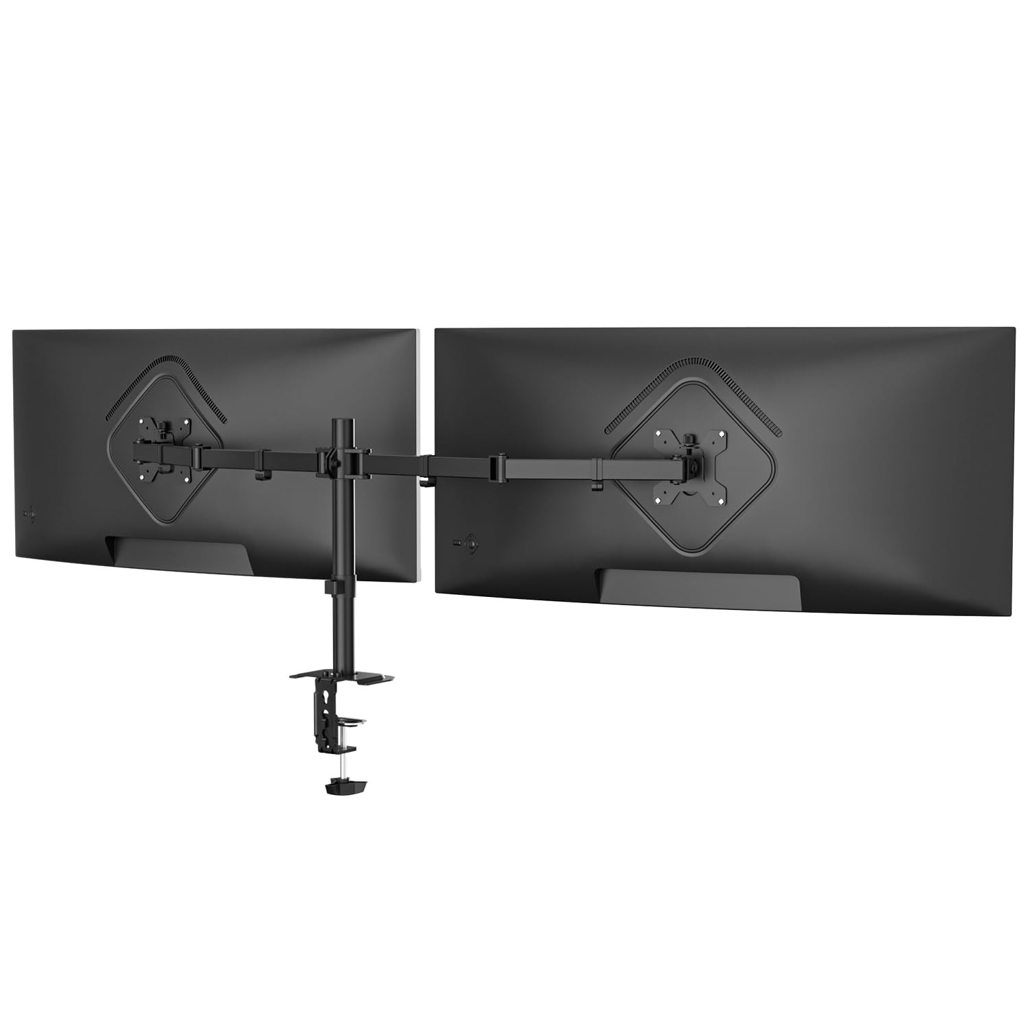 Suptek Dual Monitor Desk Mount, Adjustable Dual Monitor Arm for 2 Monitor Scr...