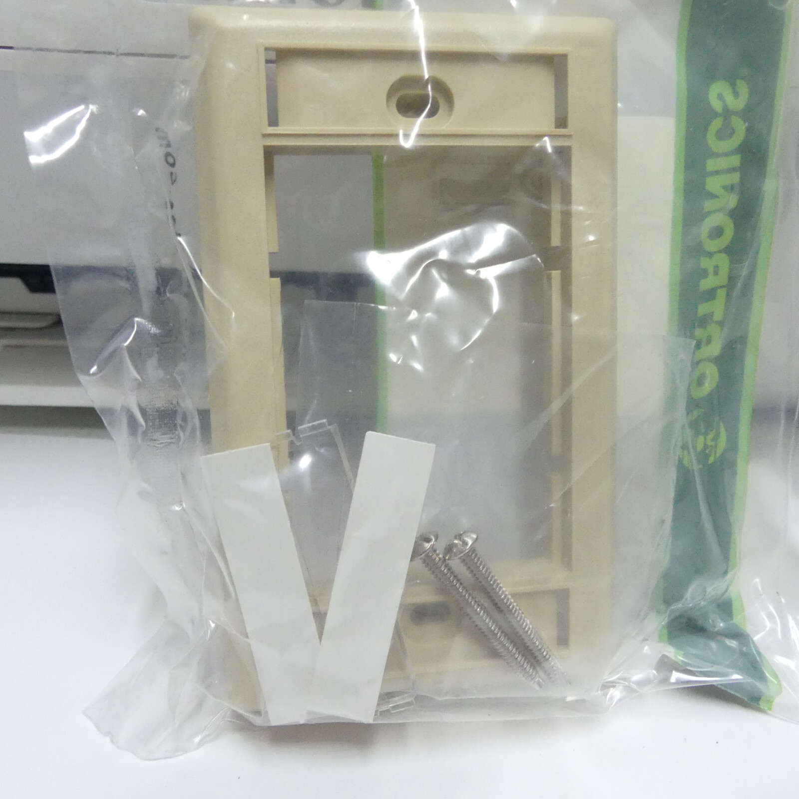 Qty 20:  Legrand Ortronics IMO Series II Module Wall Mount Faceplate - 3 Modules