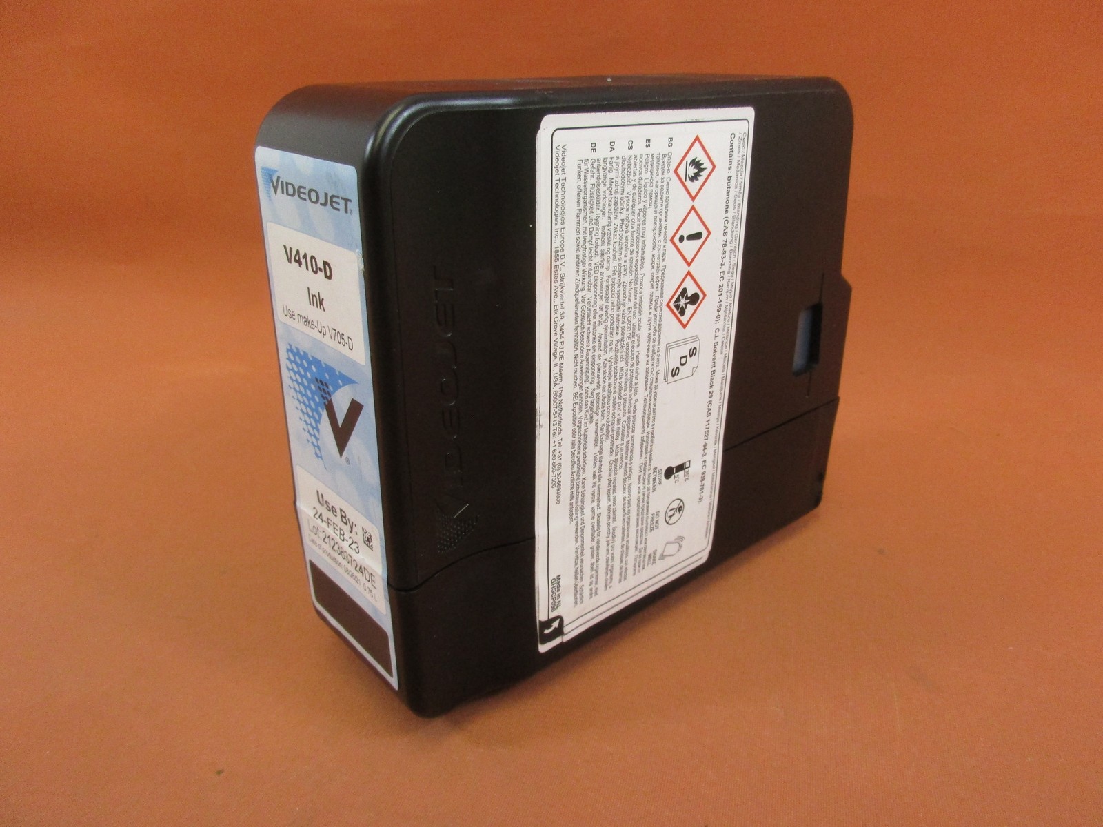 Genuine Videojet V410-D Ink BK NEW