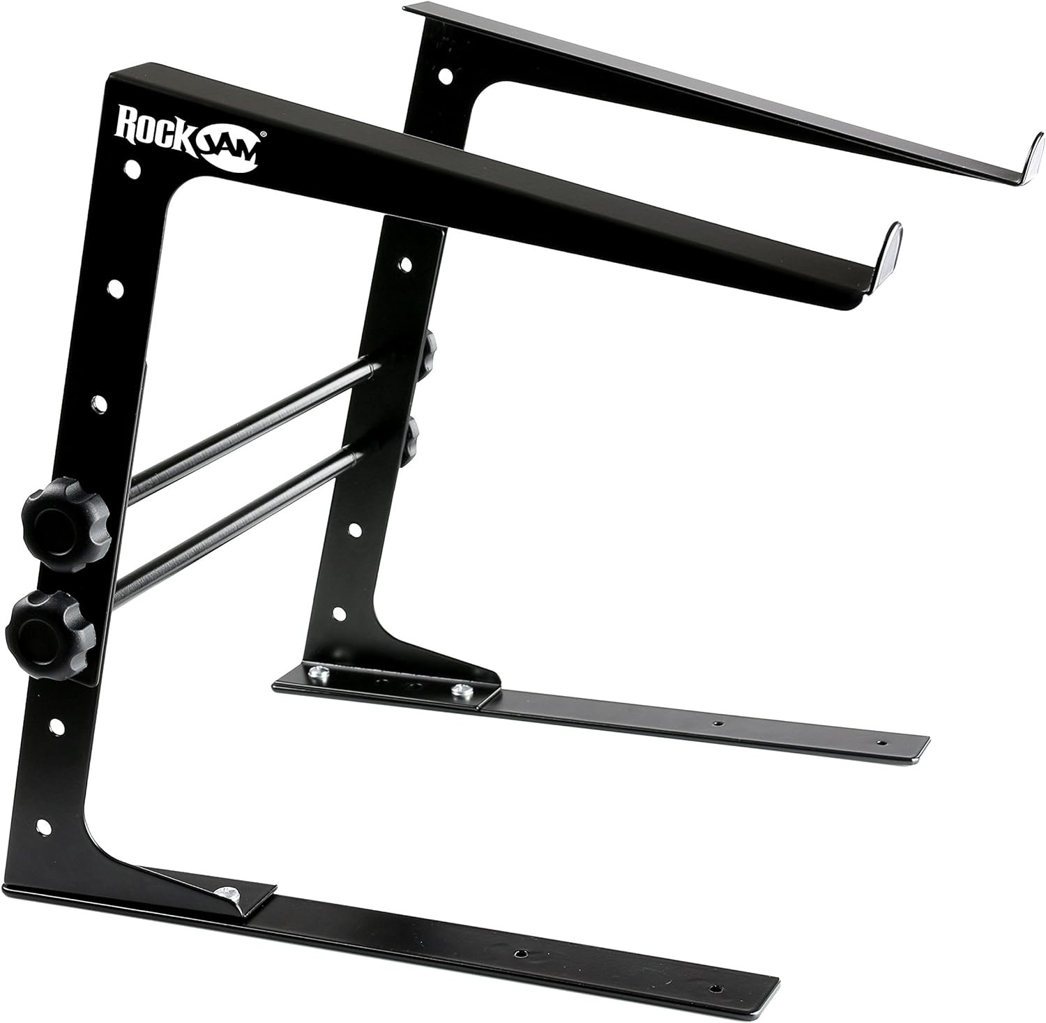 Portable DJ Laptop Stand, Adjustable Height, Anti-Slip, Fits Laptops & Contro