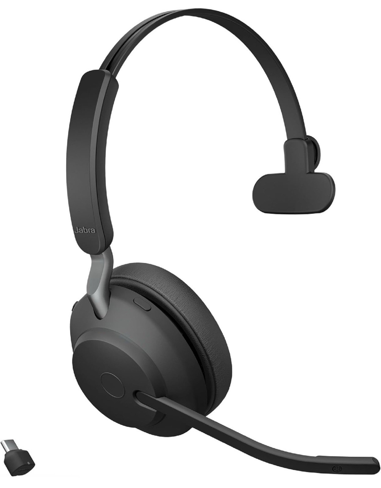 Jabra Evolve2 65 UC USB-C Bluetooth Wireless Headset w/ Link380c, 37 hr. Battery