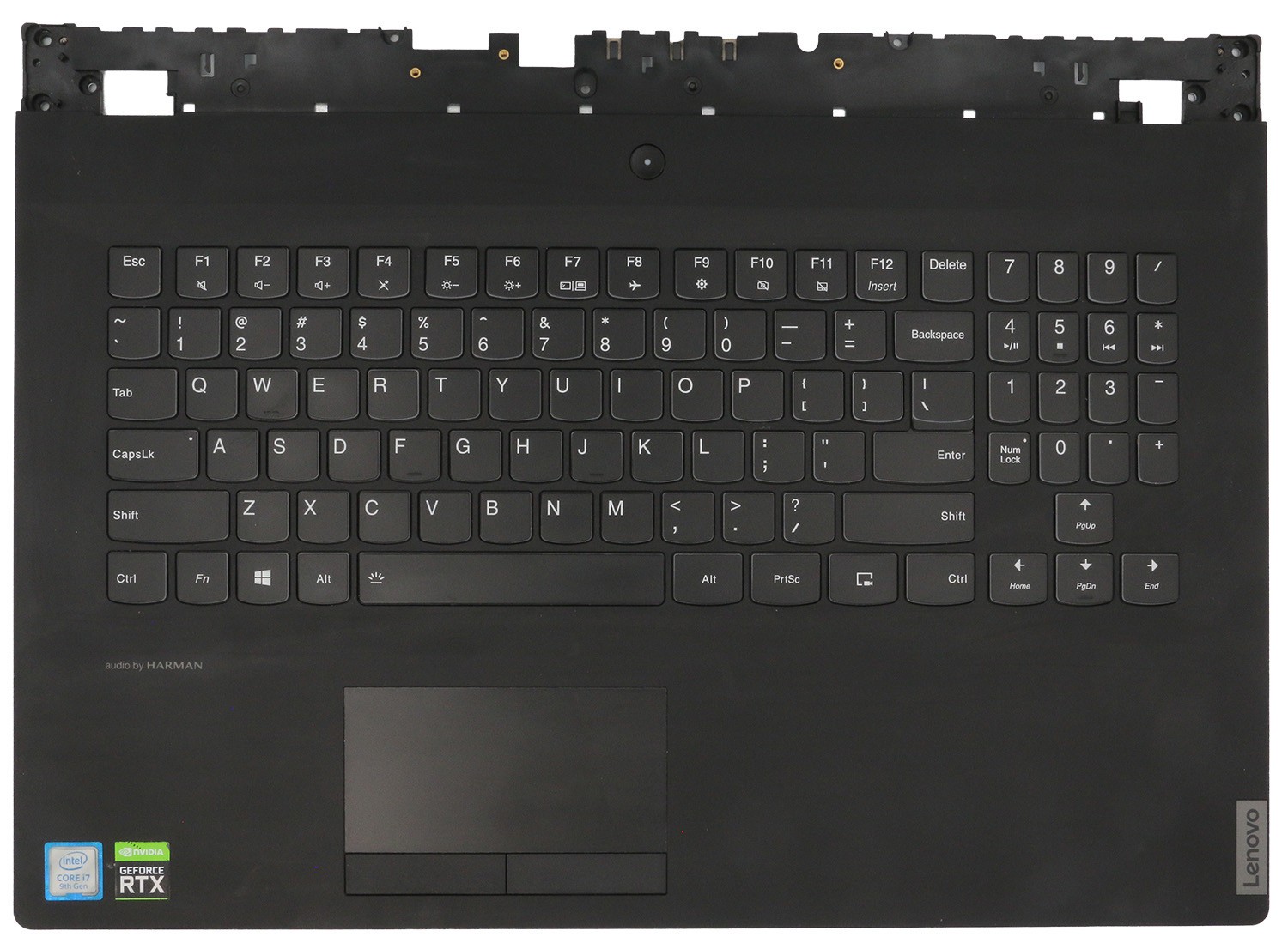 Original Palmrest with US Keyboard Lenovo Legion Y540-17IRH (81Q4) Backlit LED