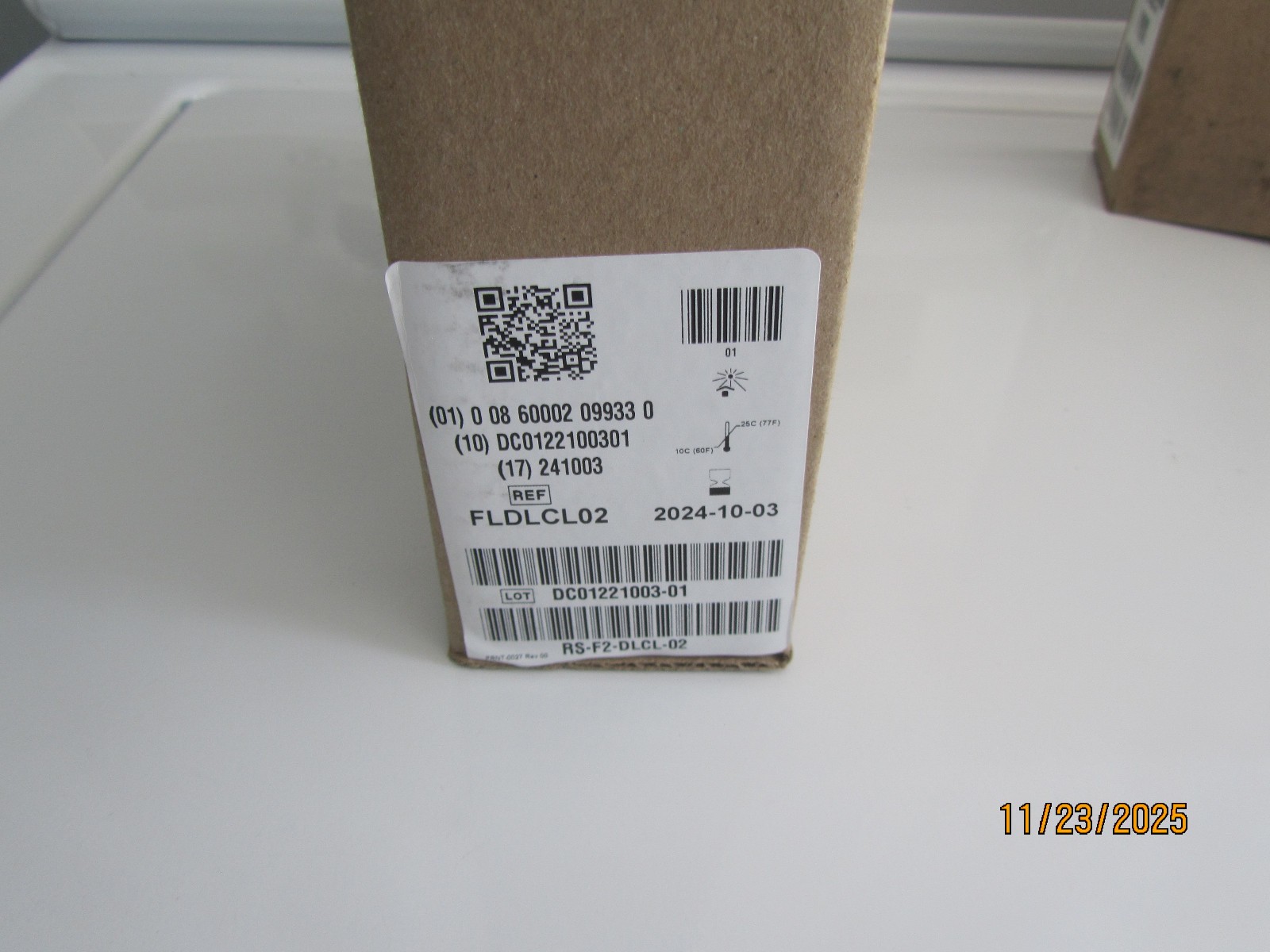 FormLabs Dental LT Clear V2 Biocompatible Photopolymer Resin FLDLCL02 Exp 2024