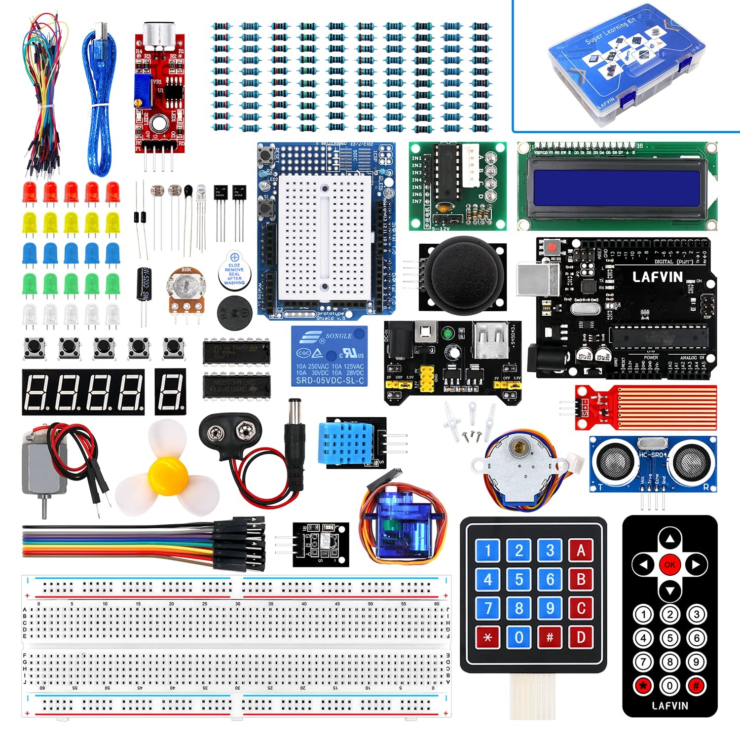Project Super Starter Kit for R3 Mega2560 Mega328 Nano with Tutorial Compatib...