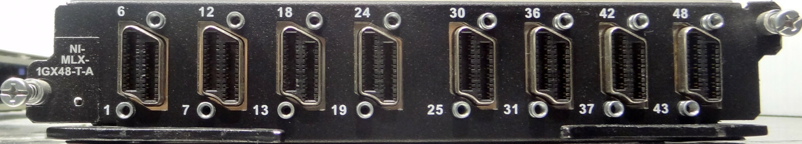 Brocade NetIron NI-MLX-1GX48-T-A 48-Port Interface Module