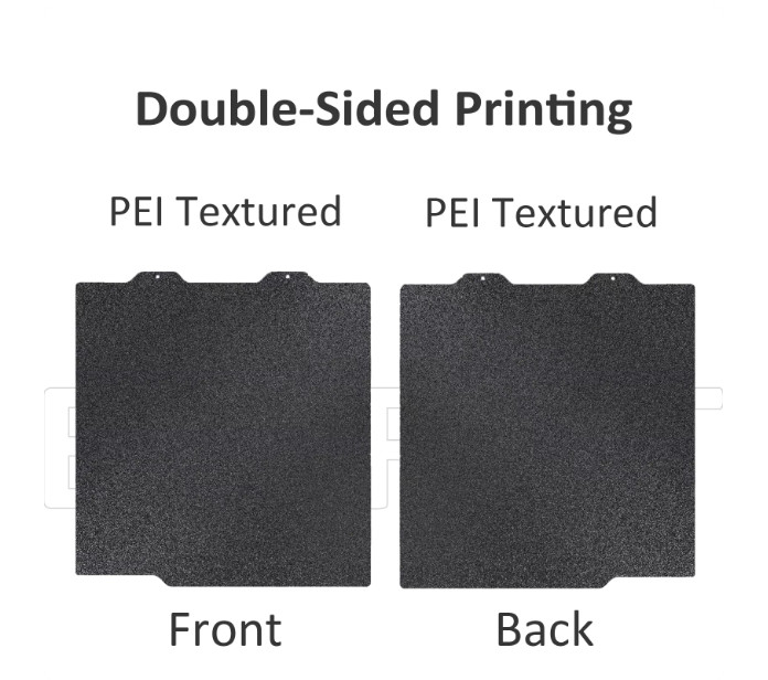 Double‑Sided PEI Magnetic Steel Plate PET PEO Build Surface for BambuLab A1 mini