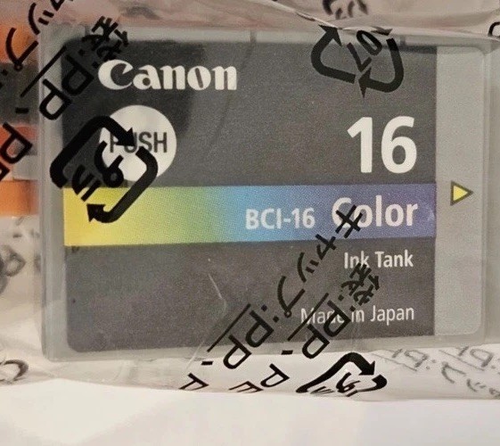 Cannon Pixma Ink Cartridge Black 16 And Color 16 Lot New Original