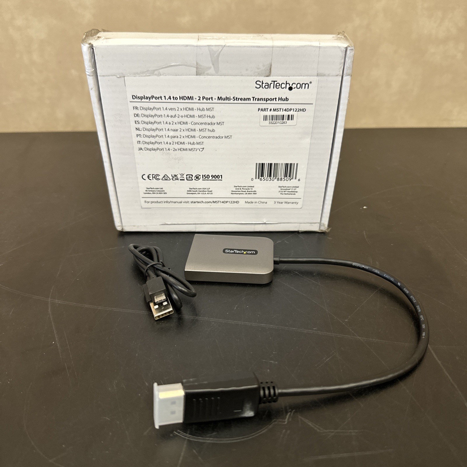 StarTech DP to Dual HDMI MST HUB (mst14dp122hd)