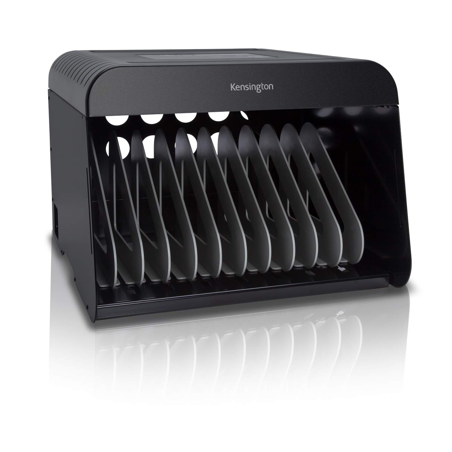 Laptop Charging Station 12 Device 14 inch Metal Cart Kensington K62878NA Tablet