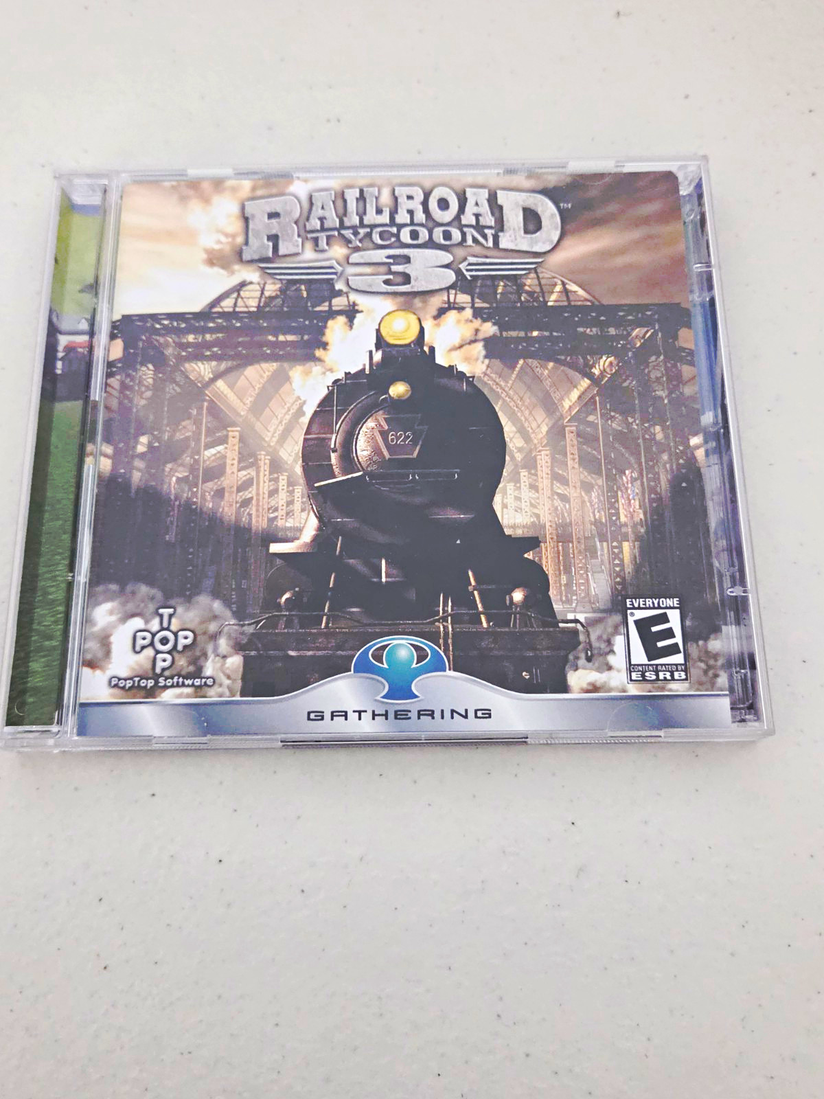 PopTop Software Railroad Tycoon 3 History PC Game CD-ROM 2-Disc Install/Play