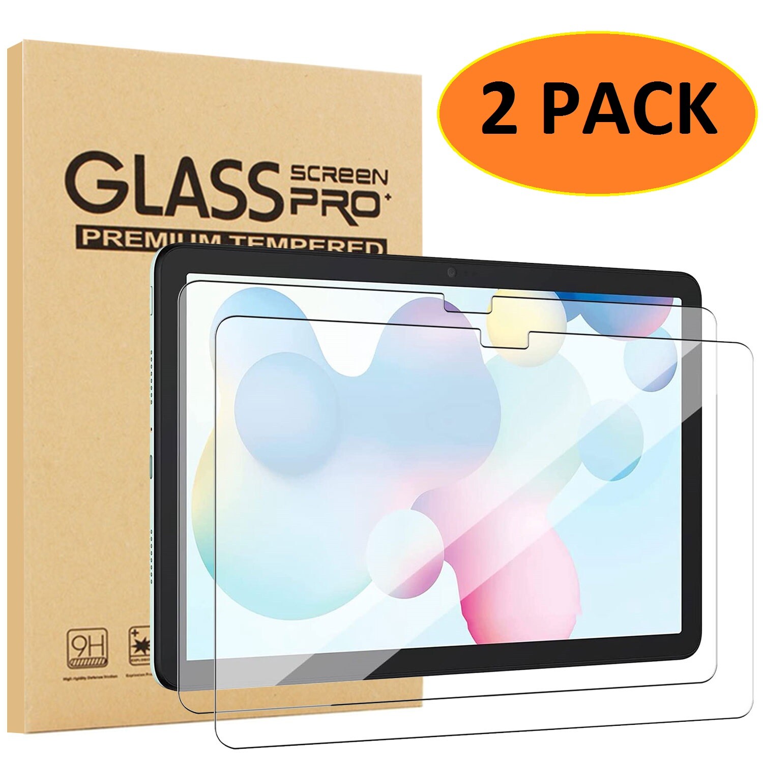 (2 Pack) For TECLAST Tablet Screen Protector Premium Tempered Glass Screen Saver