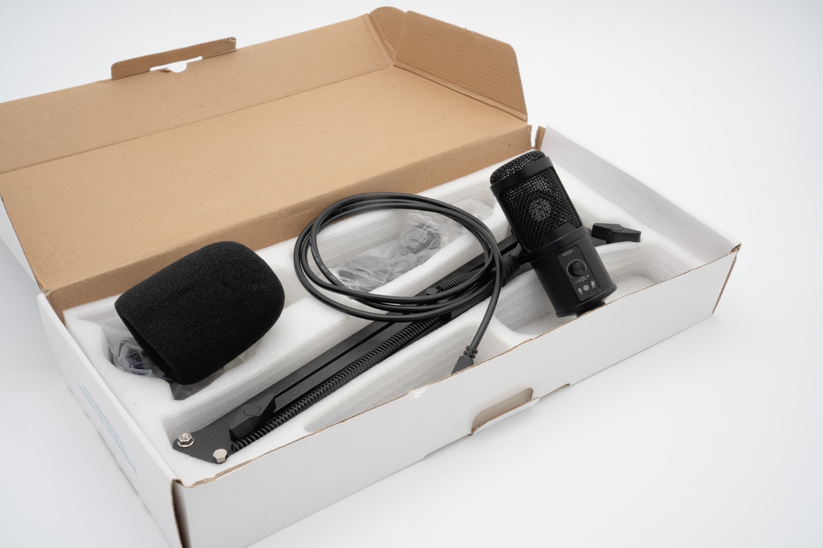 USB Professional Condenser Microphone with Arm