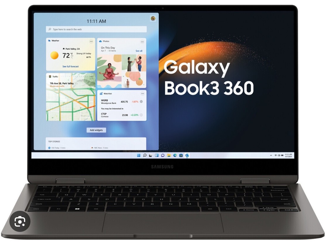 Samsung Galaxy Book3 360 15.6" (1TB SSD, Intel Core i7 13th Gen., 5.00 GHz,...