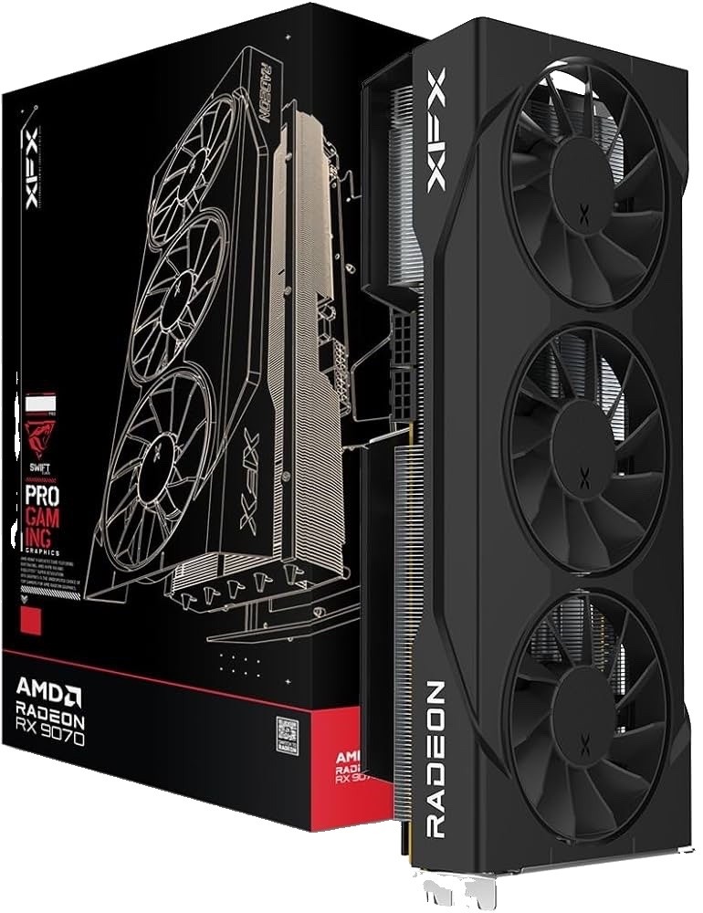 New SEALED XFX Swift Radeon RX 9070 GRE 12GB GDDR6 Triple Fan HDMI/DP DX12U