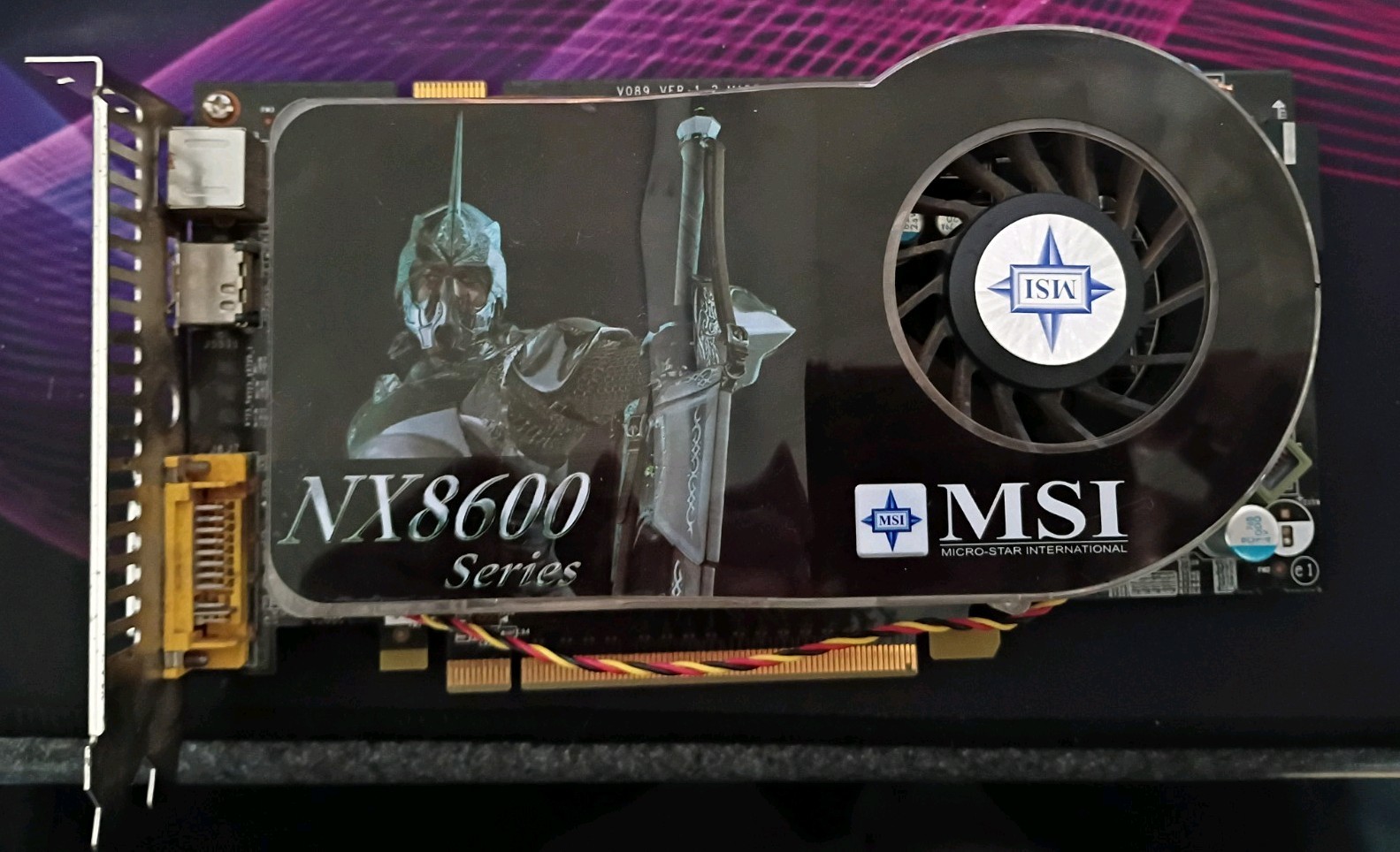 MSI NX8600GTS Diamond Plus Graphics Card Used Vintage Retro VGA Card AGP Works